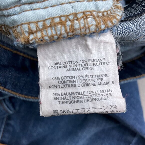 J Crew Jeans Women 30W x‎ 29L Blue Straight Leg Mid Rise Denim Stretch Cotton - Picture 6 of 12